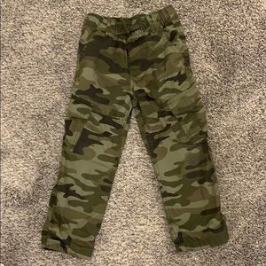 Gap camo cargo toddler pants 4T